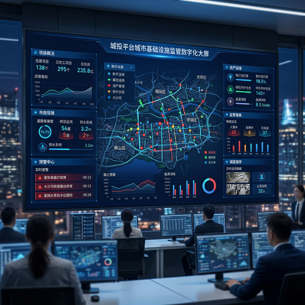 城投平台信息化建设一网统管